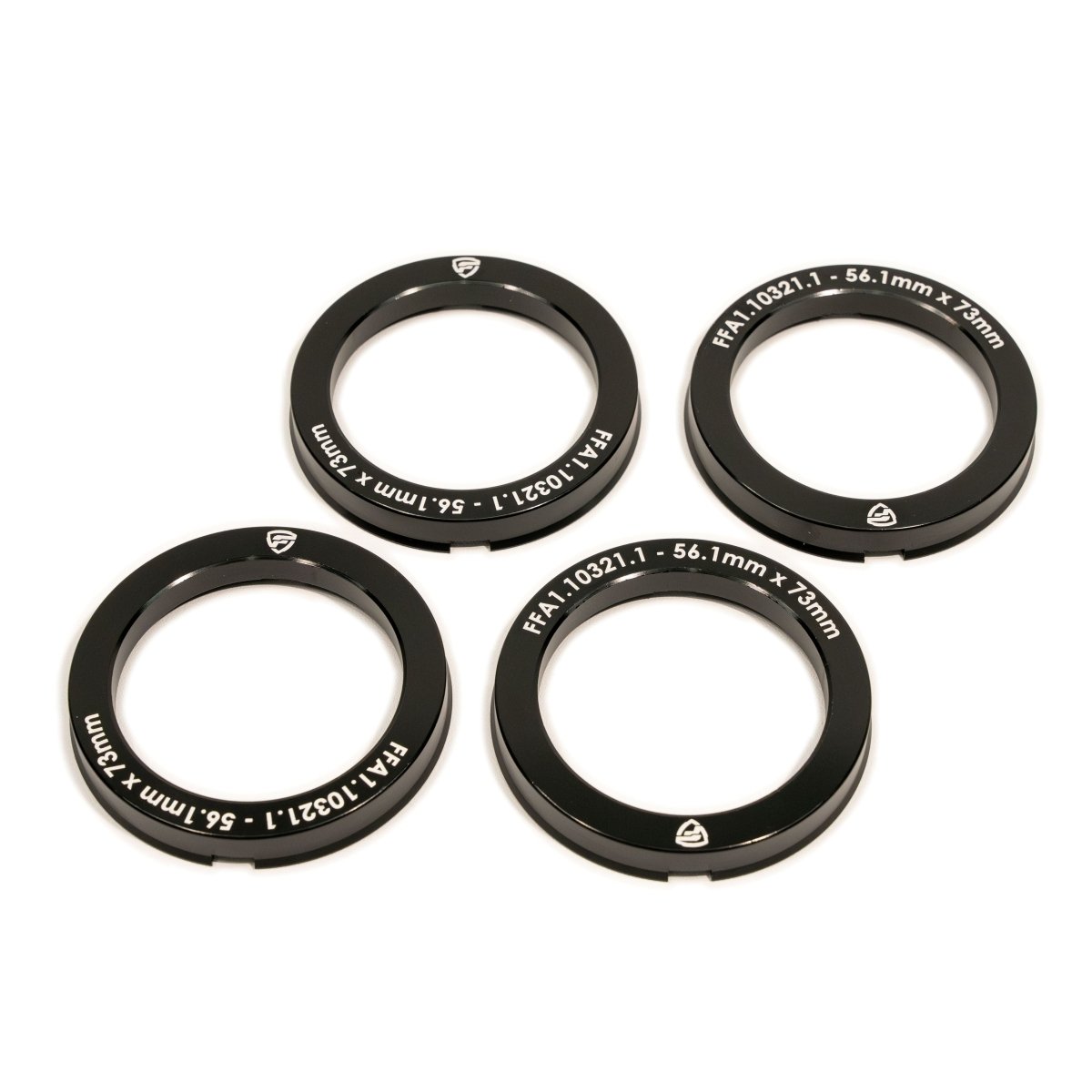 FactionFab Hub Centric Ring Set (73mm to 56.1mm) - JDMuscleFFA1.10321.1