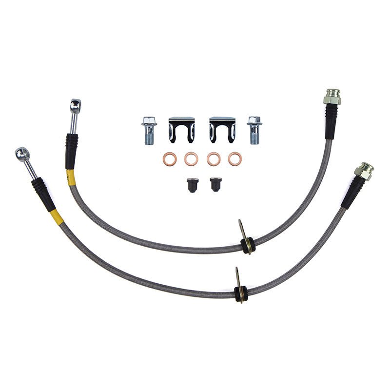 FactionFab Rear Stainless Steel Brake Lines Subaru STI 2018+ - JDMuscleFFA1.10211.1