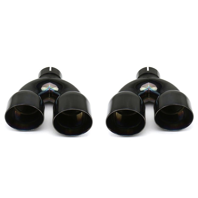 FactionFab Replacement Axle Back Tip Black Pair - JDMuscleExhaust Tips and SilencersFFA2.10111.3.1