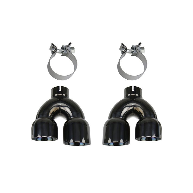FactionFab Replacement Axle Back Tip Black Pair - JDMuscleExhaust Tips and SilencersFFA2.10111.3.1