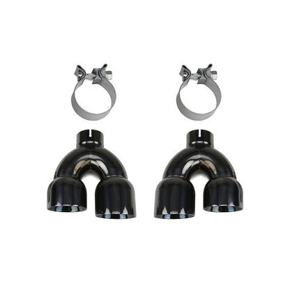 FactionFab Replacement Axle Back Tip Black Pair - JDMuscleExhaust Tips and SilencersFFA2.10111.3.1