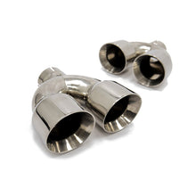 FactionFab Replacement Axle Back Tip Polished Pair - JDMuscleFFA2.10111.1.1