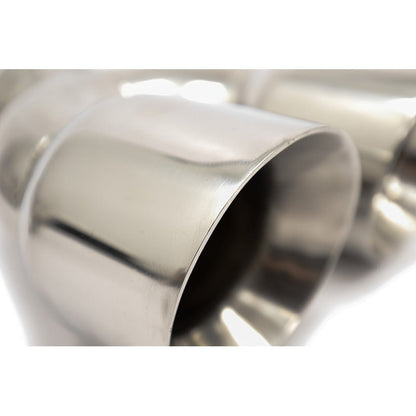 FactionFab Replacement Axle Back Tip Polished Pair - JDMuscleFFA2.10111.1.1