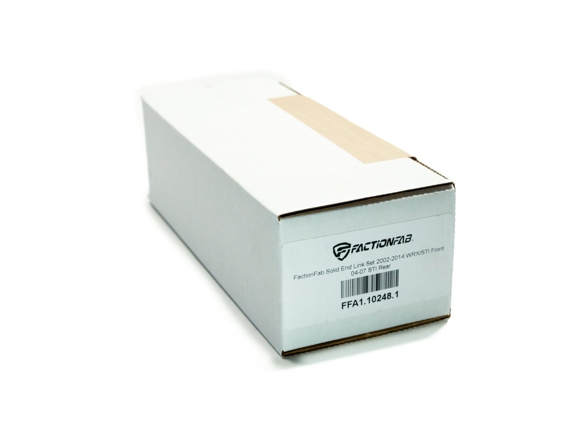FactionFab Solid End Link Set 2002 - 2014 WRX/STI Front 04 - 07 STI Rear - JDMuscleFFA1.10248.1