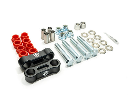 FactionFab Solid End Link Set 2015 - 2021 WRX / STI Front - JDMuscleFFA1.10252.1