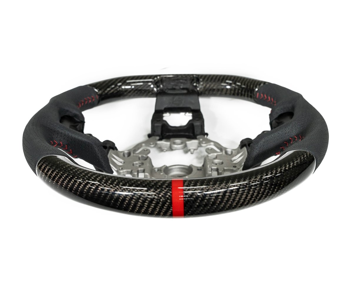 FactionFab Steering Wheel Carbon and Leather 2022+ WRX - JDMuscleFFA1.10247.4
