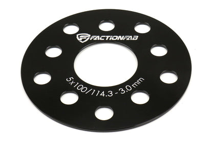 FactionFab Subaru 5x100/114.3 3mm 6061 - T6 Forged Spacer Set - JDMuscleFFA1.10215.1