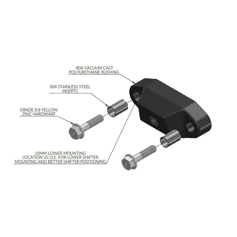 FactionFab Subaru Rear Shifter Bushing - JDMuscleFFA1.10007.1