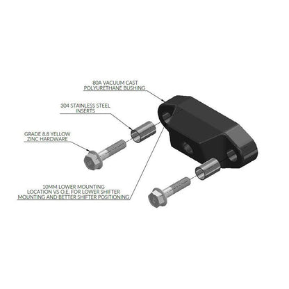 FactionFab Subaru Rear Shifter Bushing - JDMuscleFFA1.10007.1