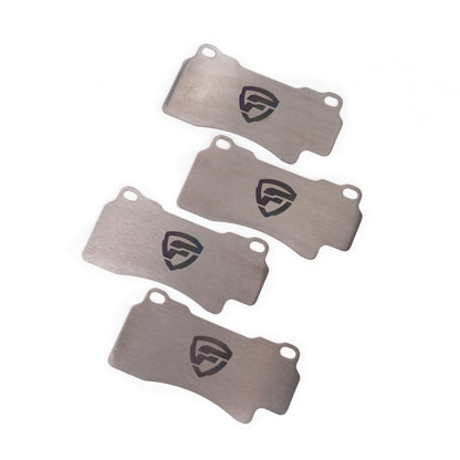 FactionFab Titanium Front Brake Shim F40 Brembo Pad - JDMuscleFFA1.10318.1