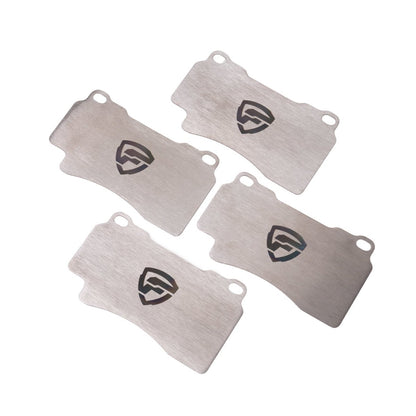 FactionFab Titanium Front Brake Shim Set 4 Piston Brembo / 2004 - 2017 STI - JDMuscleFFA1.10315.1
