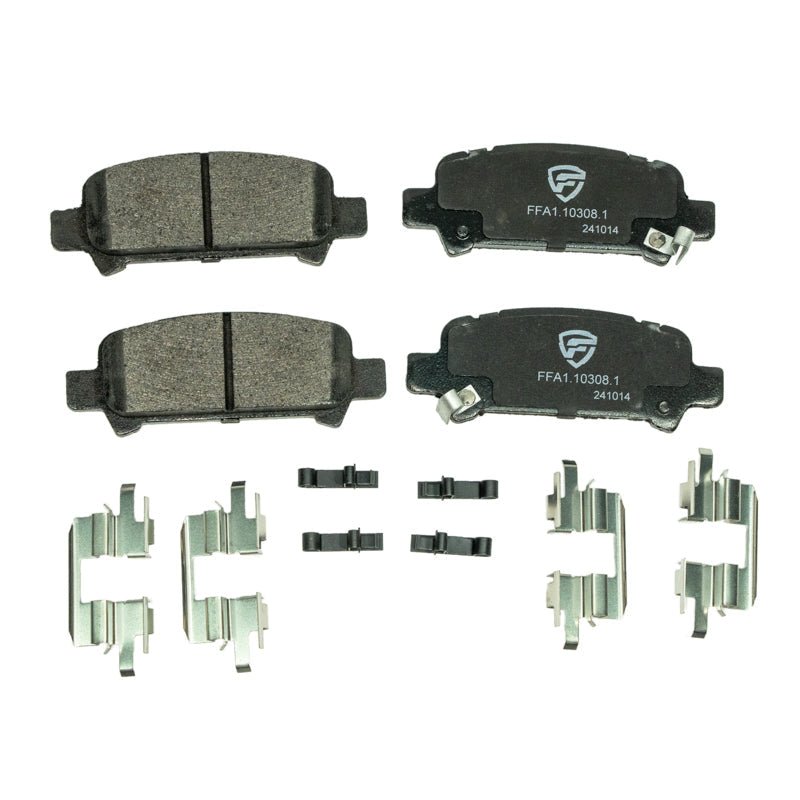 FactionFab V2 Brake Pads - 1998 - 2001 Subaru Impreza RS - Rear - JDMuscleBrake PadFFA1.10308.1