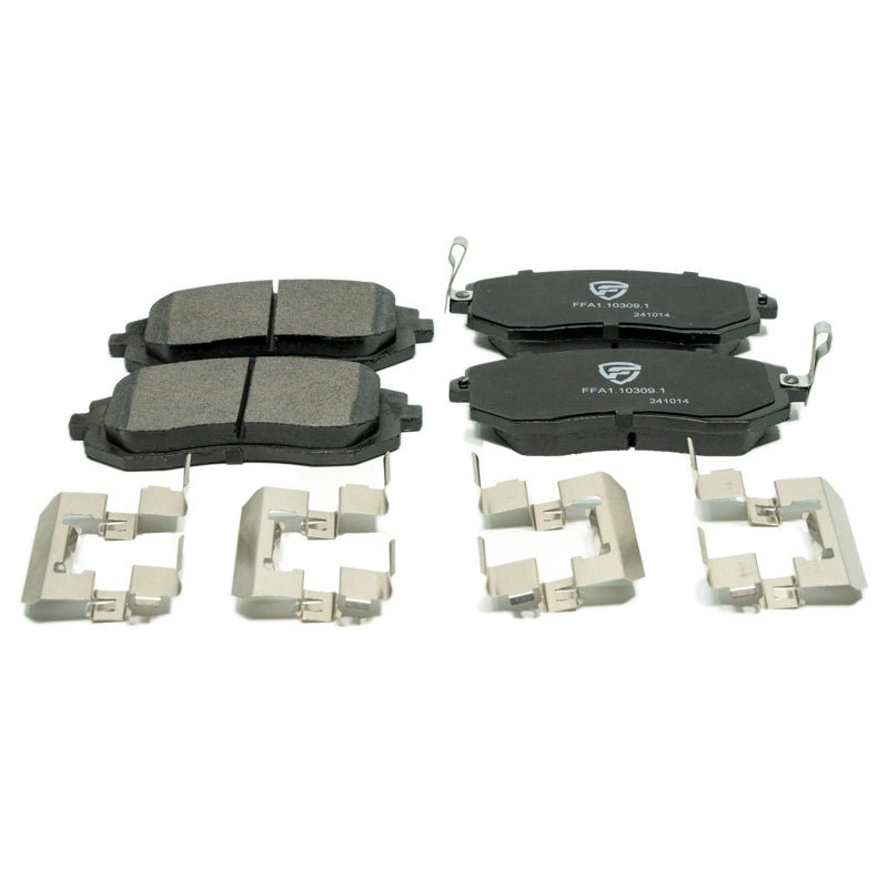 FactionFab V2 Brake Pads - 2003 - 05 / 2008 - 10 Subaru WRX - Front - JDMuscleBrake PadFFA1.10309.1