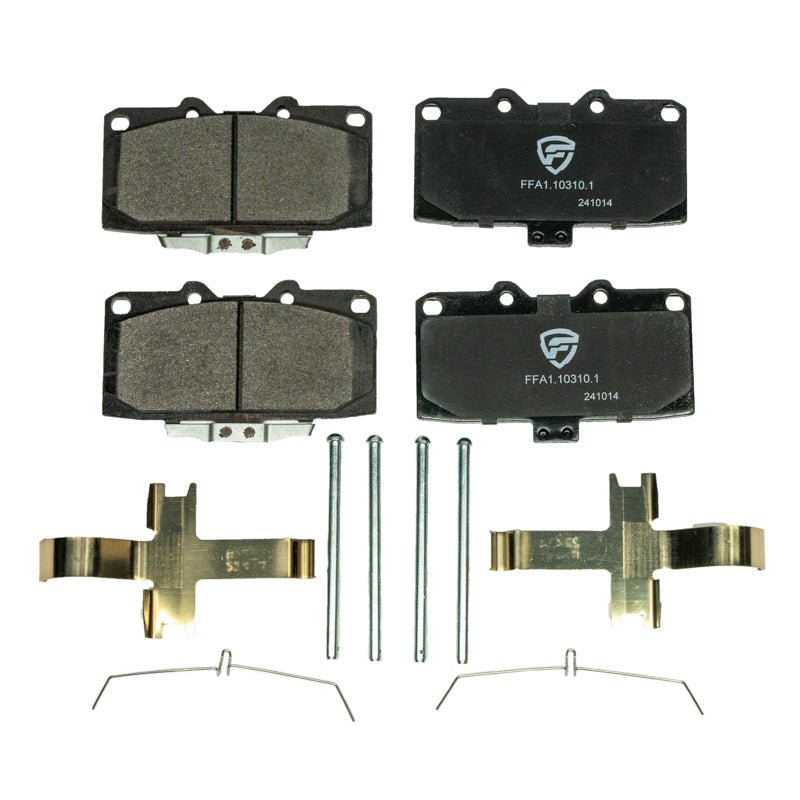 FactionFab V2 Brake Pads - 2006 - 07 Subaru WRX - Front - JDMuscleBrake PadFFA1.10310.1