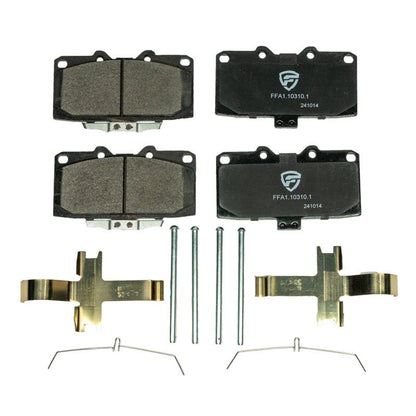 FactionFab V2 Brake Pads - 2006 - 07 Subaru WRX - Front - JDMuscleBrake PadFFA1.10310.1