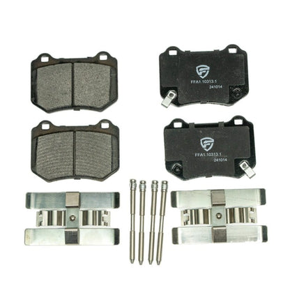 FactionFab V2 Brake Pads - 2018 - 21 Subaru STI - Rear - JDMuscleBrake PadFFA1.10313.1