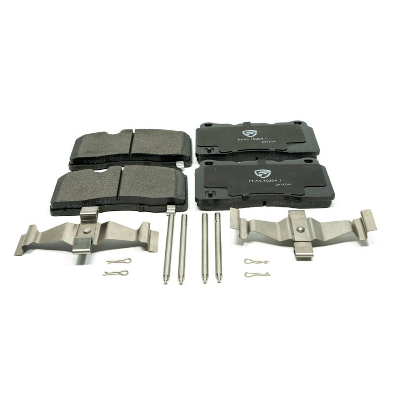 FactionFab V2 Front Brake Pads - 2017-2026 Honda Civic Type R FK8 FL5 - JDMuscleBrake PadFFA1.10304.1