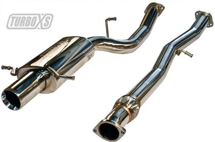 TurboXS [02-07 WRX/STI] Catback Exhaust Polished Tips