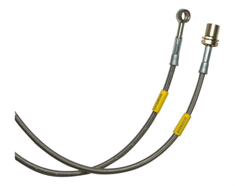 Goodridge [96-00 Civic] G-Stop Stainless Steel Brake Line Kit - Silver