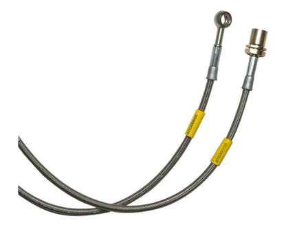 Goodridge [96-00 Civic] G-Stop Stainless Steel Brake Line Kit - Silver
