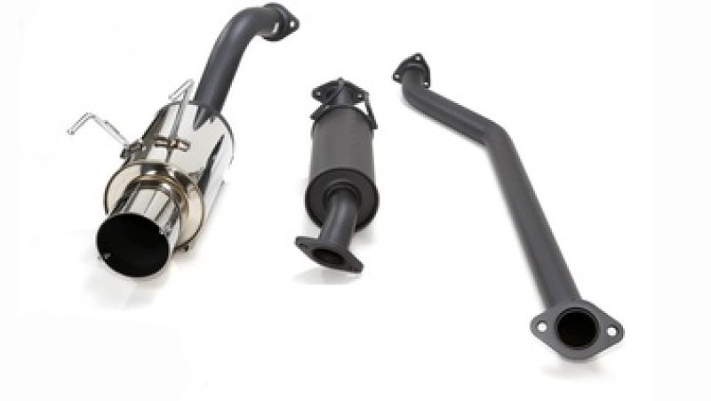 HKS Hi-Power Muffler for [02 Civic Si] - SUS304 Stainless Steel, Uncoated
