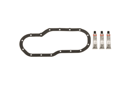Fel - Pro Engine Oil Pan Gasket Set for Toyota Tundra - High - Temperature Rubber - Coated Fiber, Part OS 30803 | felOS30803 - JDMuscleSPK861662
