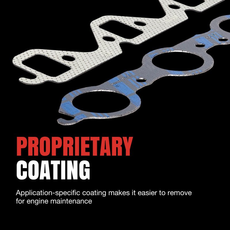 Fel - Pro MS 96701 Exhaust Manifold Gasket Set for Toyota Tundra, Sequoia, Land Cruiser, and 4Runner | felMS96701 - JDMuscleSPK861805