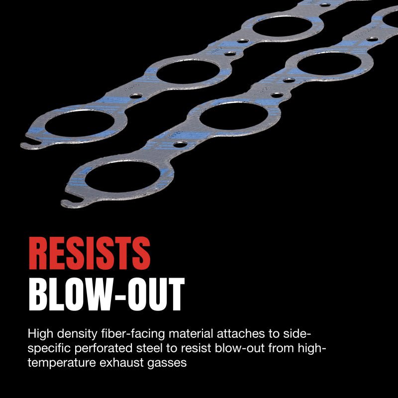 Fel - Pro MS 96701 Exhaust Manifold Gasket Set for Toyota Tundra, Sequoia, Land Cruiser, and 4Runner | felMS96701 - JDMuscleSPK861805