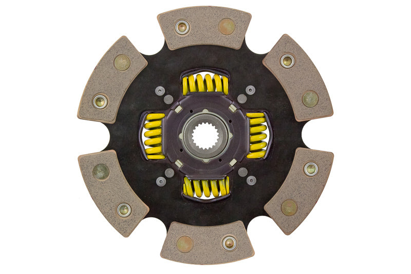 ACT [89-95 Civic, 90-91 CRX, 93-95 Civic del Sol] 6-Pad Sprung Race Disc - Ceramic