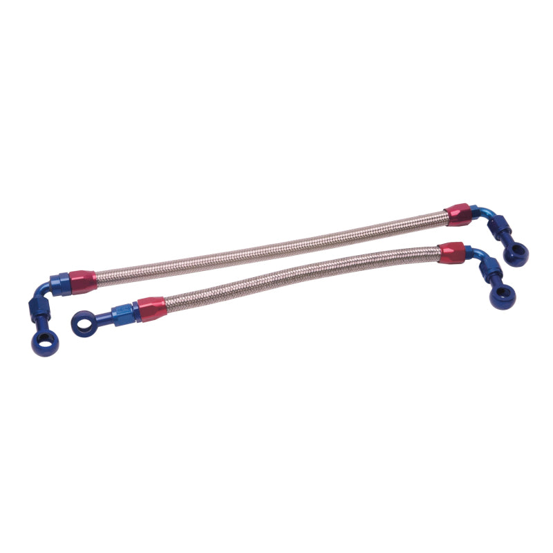 Russell Performance [92-95 Civic EX / 99-00 Civic Si / 94-01 Integra] Fuel Hose Kit - Stainless Steel Braided