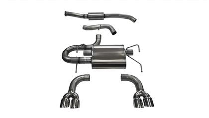 Corsa Performance [11-14 WRX / 08-14 WRX STI Hatch] Cat-Back Exhaust - Polished Tips