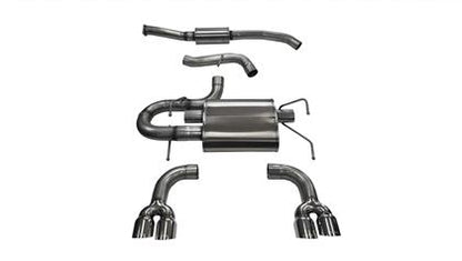 Corsa Performance [11-14 WRX / 08-14 WRX STI Hatch] Cat-Back Exhaust - Polished Tips