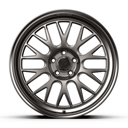 fifteen52 Holeshot RSR 20x9 5x114.3 35mm ET 73.1mm Center Bore Magnesium Grey w/ Gloss Lip - JDMuscleSPK758955