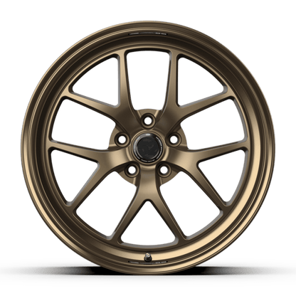 fifteen52 Sector RSR 19x9.5 5x114.3 38mm ET 73.1mm Center Bore Matte Bronze w/ Gloss Lip - JDMuscleSPK756923