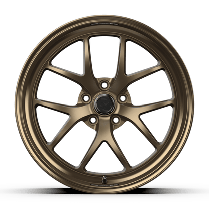 fifteen52 Sector RSR 19x9.5 5x114.3 38mm ET 73.1mm Center Bore Matte Bronze w/ Gloss Lip - JDMuscleSPK756929