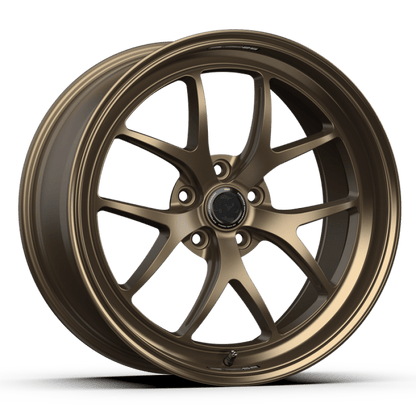 fifteen52 Sector RSR 19x9.5 5x114.3 38mm ET 73.1mm Center Bore Matte Bronze w/ Gloss Lip - JDMuscleSPK756929