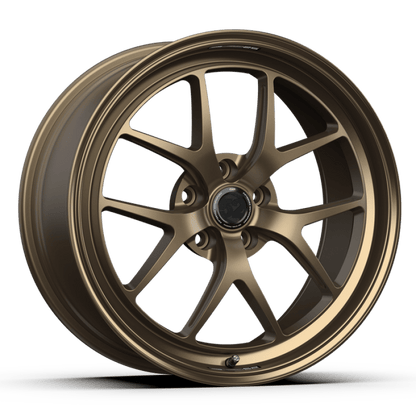 fifteen52 Sector RSR 19x9.5 5x114.3 38mm ET 73.1mm Center Bore Matte Bronze w/ Gloss Lip - JDMuscleSPK756923