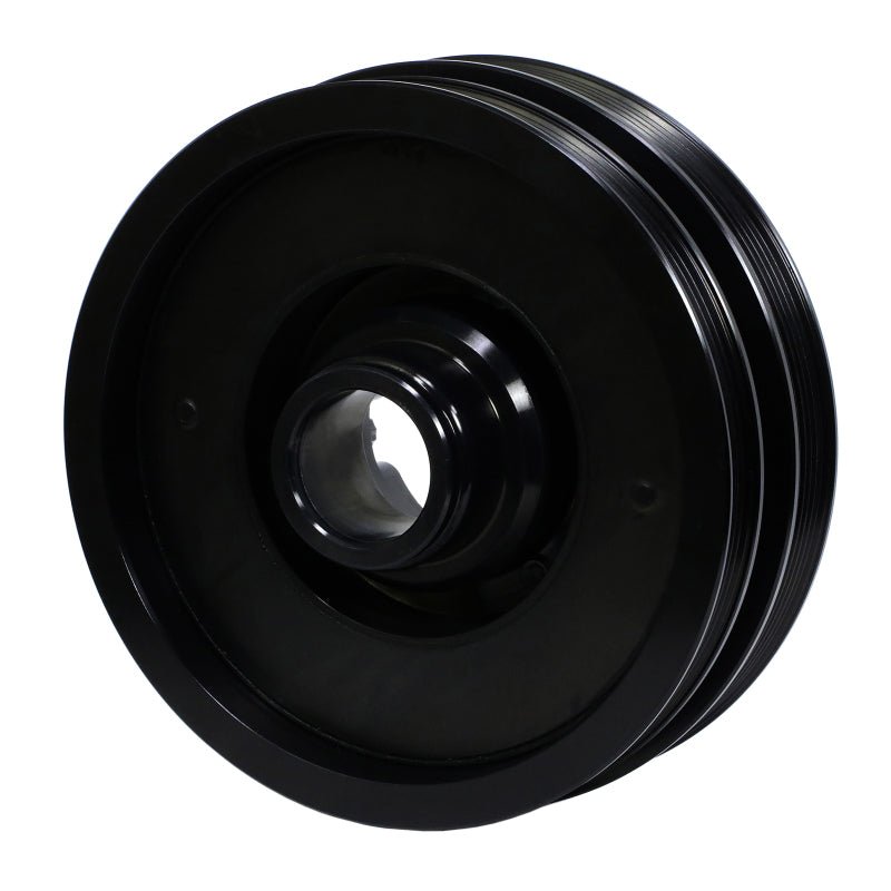 Fluidampr LS Small Block Chevy Harmonic Balancer for Corvette and Cadillac CTSV - Steel, Black Zinc, 7 - 1/2" Diameter | fdr740121 - JDMuscleSPK250796