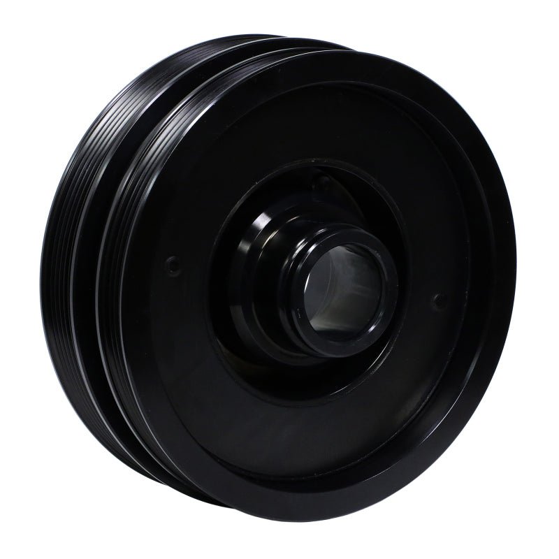 Fluidampr LS Small Block Chevy Harmonic Balancer for Corvette and Cadillac CTSV - Steel, Black Zinc, 7 - 1/2" Diameter | fdr740121 - JDMuscleSPK250796