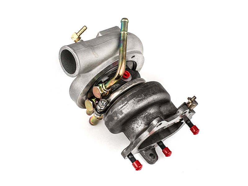 Forced Performance Subaru STi/WRX Black Turbo 84mm CH8CM Turbine Hsg 18PSI TiAL MVI WG w/Oil Line - JDMuscleSPKfpt2025151