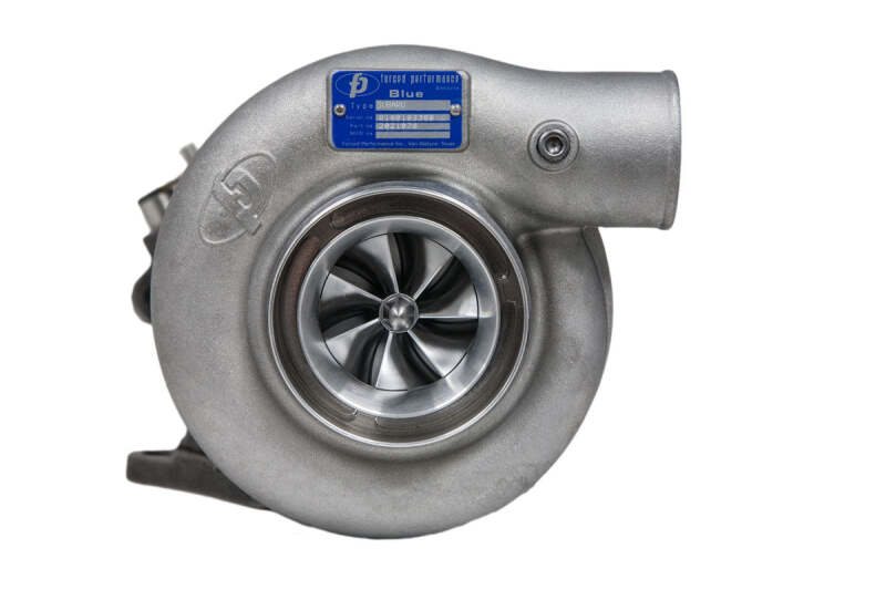 Forced Performance WRX/STI XR Blue 73HTZ Turbo 58mm CH8CM Turbine Hsg Internal WG w/Oil Line - JDMuscleSPKfpt2027000