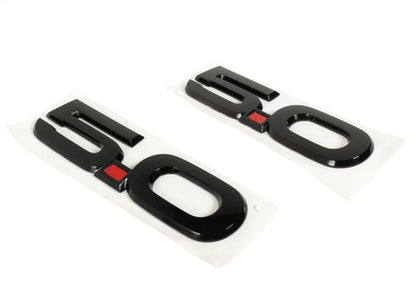 Ford Racing 15 - 17 Ford Mustang 5.0L Fender Emblem Black | frpM - 1447 - M50AB - JDMuscleSPK108641