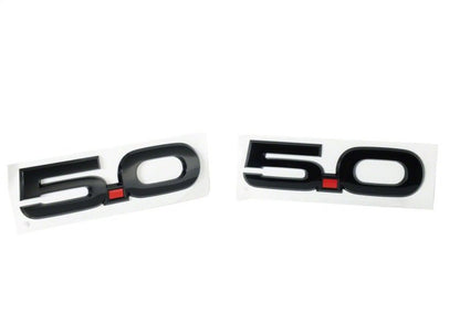 Ford Racing 15 - 17 Ford Mustang 5.0L Fender Emblem Black | frpM - 1447 - M50AB - JDMuscleSPK108641