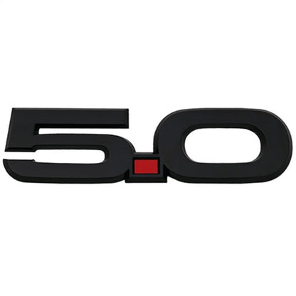 Ford Racing 15 - 17 Ford Mustang 5.0L Fender Emblem Black | frpM - 1447 - M50AB - JDMuscleSPK108641