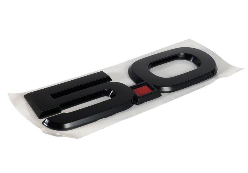 Ford Racing 15 - 17 Ford Mustang 5.0L Fender Emblem Black | frpM - 1447 - M50AB - JDMuscleSPK108641
