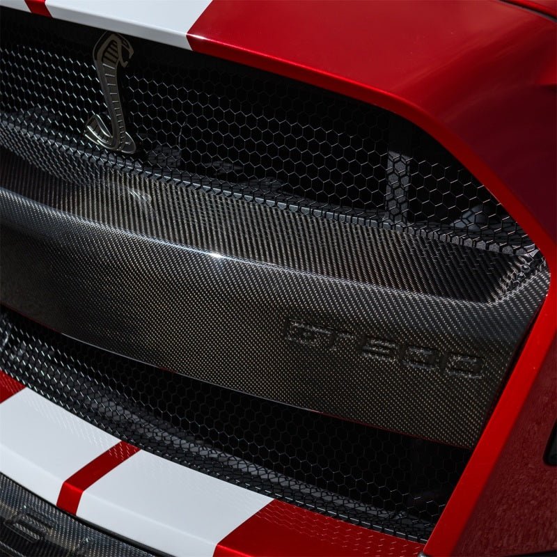 Ford Racing 20 - 21 Mustang GT500 Carbon Fiber Bumper Insert - JDMuscleShop the look 2frpM-17750-MCF