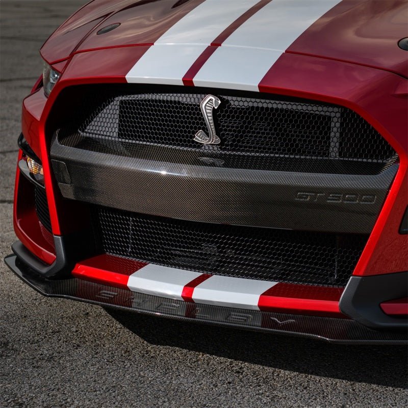 Ford Racing 20 - 21 Mustang GT500 Carbon Fiber Bumper Insert - JDMuscleShop the look 2frpM-17750-MCF