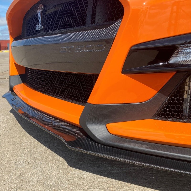 Ford Racing 20 - 21 Mustang GT500 Carbon Fiber Front Splitter Kit - JDMuscleShop the look 2frpM-16601-MCF