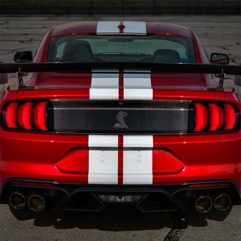 Ford Racing 20 - 21 Mustang GT500 Deck Lid Trim Panel - JDMuscleShop the look 2frpM-16600-MCF