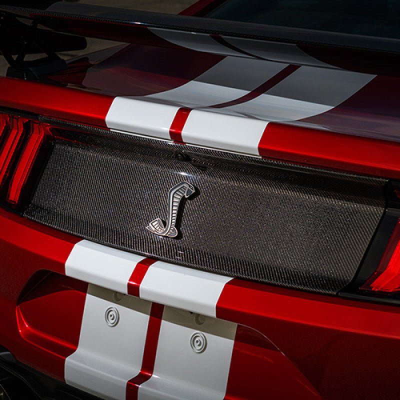 Ford Racing 20 - 21 Mustang GT500 Deck Lid Trim Panel - JDMuscleShop the look 2frpM-16600-MCF